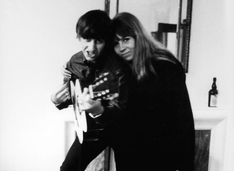 Ringo Starr and Astrid Kirchherr in an undated photo. Ringo Starr and Astrid Kirchherr in an undated photo.