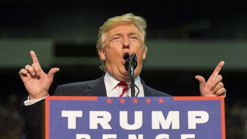 Republican presidential candidate Donald Trump speaks during a rally in Florida on Friday. Republican presidential candidate Donald Trump speaks during a rally in Florida on Friday.