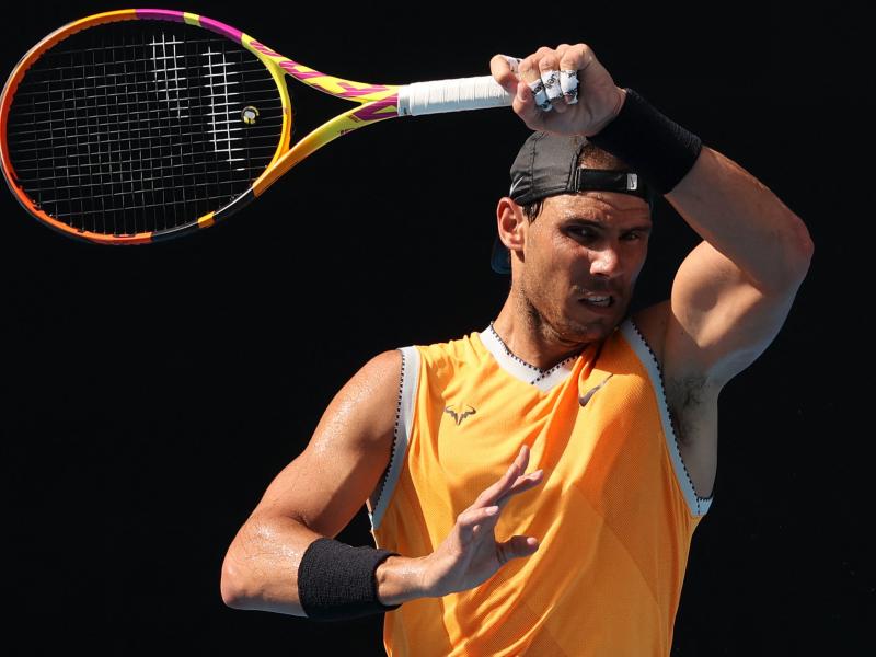"They have said he has the right to play in the Australian Open, and I really believe that is the fairest thing" if Novak Djokovic's case is now resolved, said Rafael Nadal. Nadal is seen here practicing for the tournament on Thursday. "They have said he has the right to play in the Australian Open, and I really believe that is the fairest thing" if Novak Djokovic's case is now resolved, said Rafael Nadal. Nadal is seen here practicing for the tournament on Thursday.