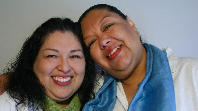 Candi and Estela Reyes shared memories of their father during a 2012 StoryCorps interview in El Paso, Texas. Candi and Estela Reyes shared memories of their father during a 2012 StoryCorps interview in El Paso, Texas.