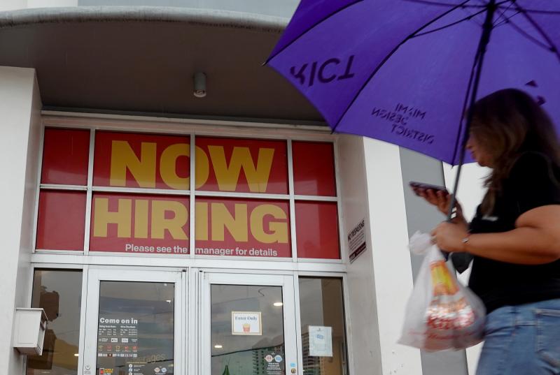 Restaurants, like this McDonald's in Miami Beach, Fla., have been big engines of job growth. Restaurants, like this McDonald's in Miami Beach, Fla., have been big engines of job growth.