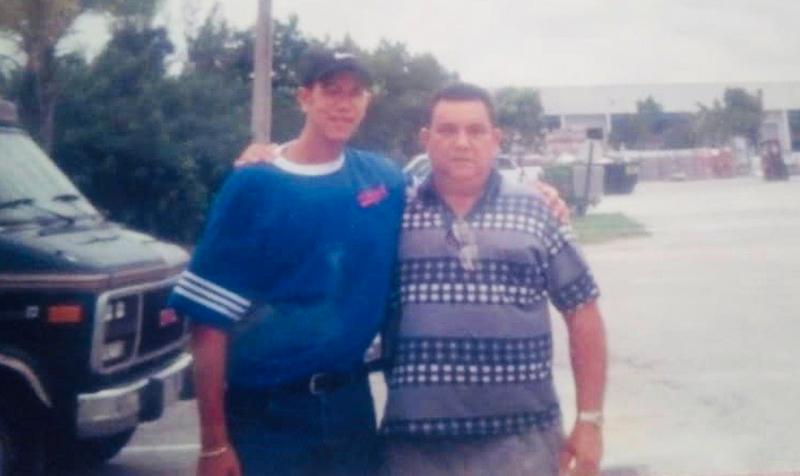 Gustavo Ocando Alex and his dad, Gilberto, in 1999. Last year, his father died of a heart attack at age 81. Gustavo Ocando Alex and his dad, Gilberto, in 1999. Last year, his father died of a heart attack at age 81.
