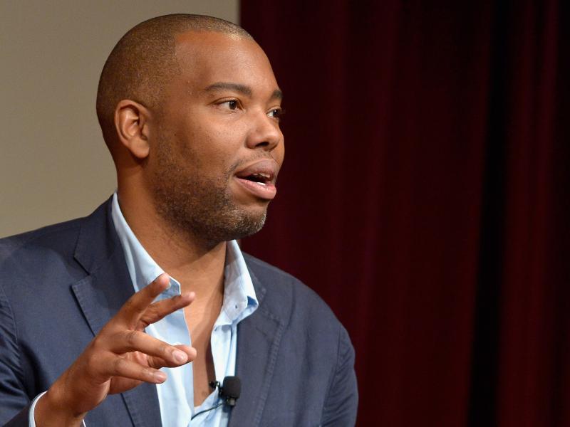 Author Ta-Nehisi Coates speaks at the Harvard University John F. Kennedy School of Government John F. Kennedy Jr. Forum Institute of Politics. Author Ta-Nehisi Coates speaks at the Harvard University John F. Kennedy School of Government John F. Kennedy Jr. Forum Institute of Politics.