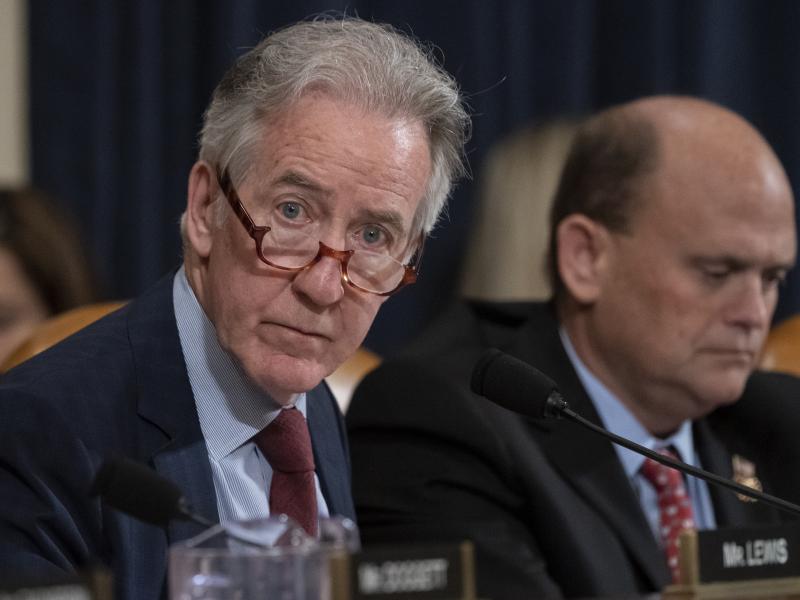 House Ways and Means Committee Chairman Richard Neal, D-Mass., filed a lawsuit in U.S. District Court to compel the release of President Trump's tax returns. House Ways and Means Committee Chairman Richard Neal, D-Mass., filed a lawsuit in U.S. District Court to compel the release of President Trump's tax returns.