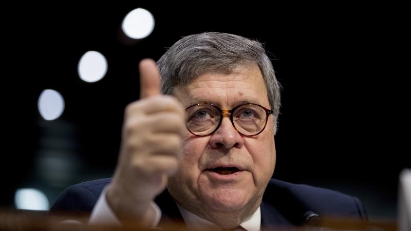 Then attorney general nominee William Barr testifies during a Senate Judiciary Committee hearing on Capitol Hill in January. Despite the House's vote on Thursday, the decision about how much of special counsel Robert Mueller's report on Russian interferen Then attorney general nominee William Barr testifies during a Senate Judiciary Committee hearing on Capitol Hill in January. Despite the House's vote on Thursday, the decision about how much of special counsel Robert Mueller's report on Russian interferen