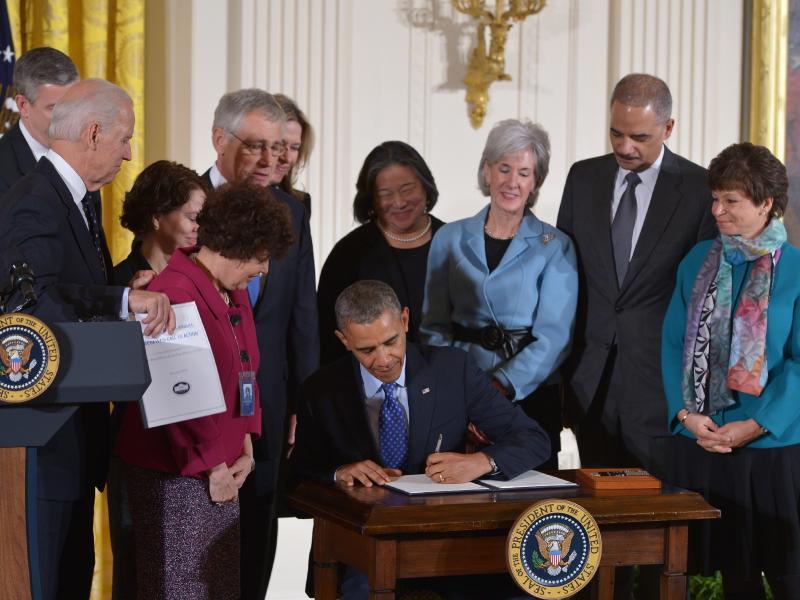 President Obama signs a memorandum establishing the White House Task Force to Protect Students from Sexual Assault in January. President Obama signs a memorandum establishing the White House Task Force to Protect Students from Sexual Assault in January.