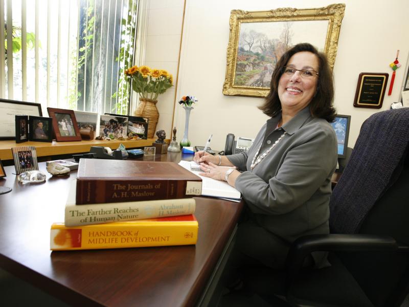 Margie Lachman says Abraham Maslow's research had a big influence on modern psychology. Margie Lachman says Abraham Maslow's research had a big influence on modern psychology.
