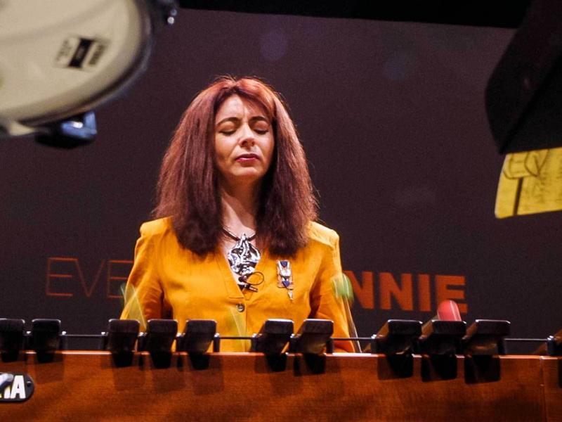Deaf percussionist Evelyn Glennie says she thinks of the entire body as "a big ear." Deaf percussionist Evelyn Glennie says she thinks of the entire body as "a big ear."
