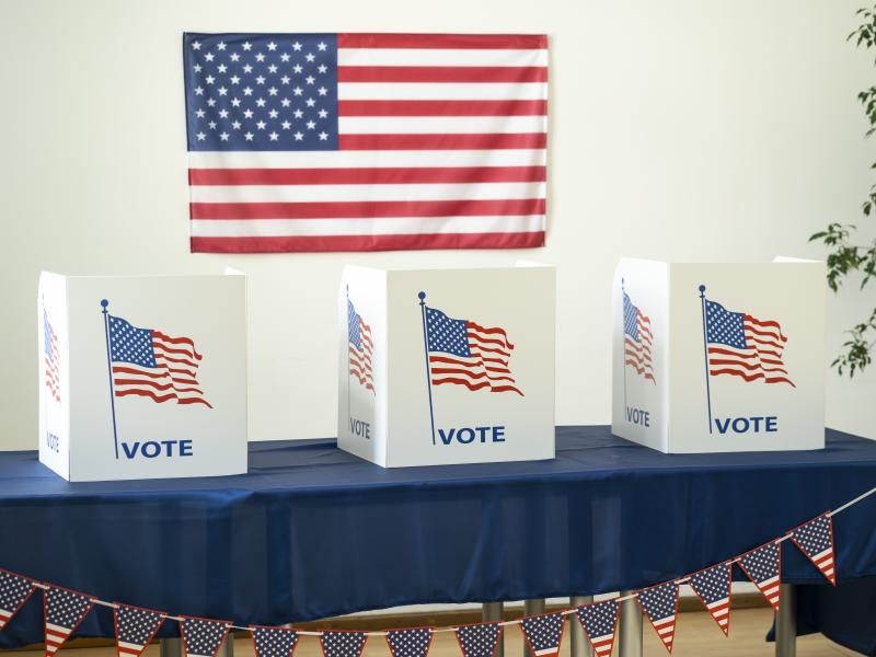 Uniformed police are generally not allowed around polling places, and the Pentagon doesn't want to get involved. Still, they're getting ready if things get out of control. Uniformed police are generally not allowed around polling places, and the Pentagon doesn't want to get involved. Still, they're getting ready if things get out of control.