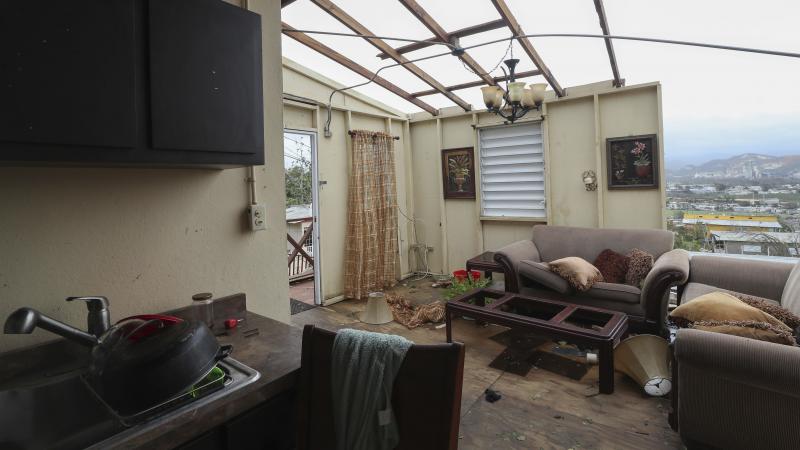 A damaged home in the aftermath of Hurricane Maria, in Punta Diamante, Puerto Rico on Sept. 21, 2017. On Monday, Gov. Ricardo Rossello said the majority of federal recovery grants would go toward rebuilding homes and businesses. A damaged home in the aftermath of Hurricane Maria, in Punta Diamante, Puerto Rico on Sept. 21, 2017. On Monday, Gov. Ricardo Rossello said the majority of federal recovery grants would go toward rebuilding homes and businesses.