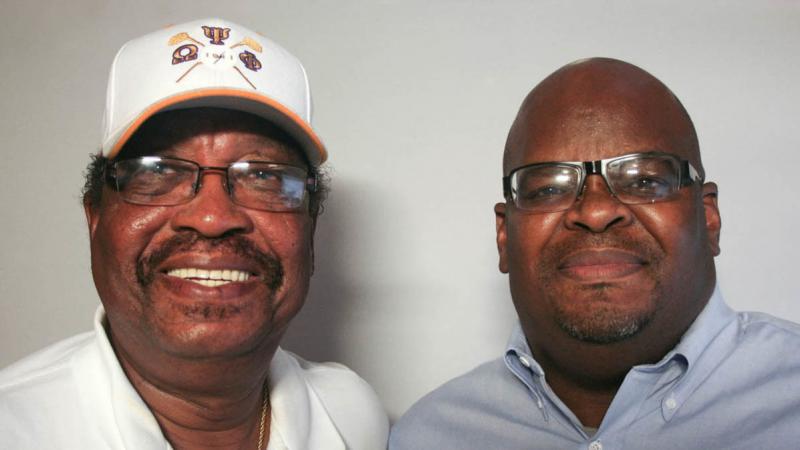 The late Rev. Farrell Duncombe (left) spoke with his friend Howard Robinson for a StoryCorps conversation in 2010 about how his role models helped shape him as a leader in his Alabama community. The late Rev. Farrell Duncombe (left) spoke with his friend Howard Robinson for a StoryCorps conversation in 2010 about how his role models helped shape him as a leader in his Alabama community.
