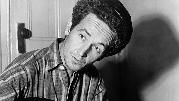 Woody Guthrie circa 1940. Woody Guthrie circa 1940.