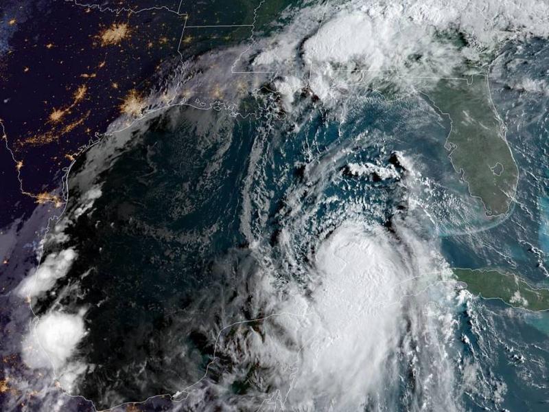 Hurricane Laura formed early Tuesday morning, as the storm's center crossed into the Gulf of Mexico. Laura is forecast to make landfall along the Gulf Coast as a Category 3 storm. Hurricane Laura formed early Tuesday morning, as the storm's center crossed into the Gulf of Mexico. Laura is forecast to make landfall along the Gulf Coast as a Category 3 storm.