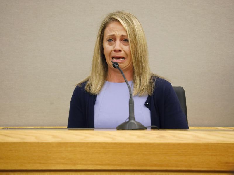 Fired Dallas police officer Amber Guyger becomes emotional as she testifies in her murder trial on Friday. She told police she thought that her neighbor's apartment was her own and that he was an intruder. Fired Dallas police officer Amber Guyger becomes emotional as she testifies in her murder trial on Friday. She told police she thought that her neighbor's apartment was her own and that he was an intruder.