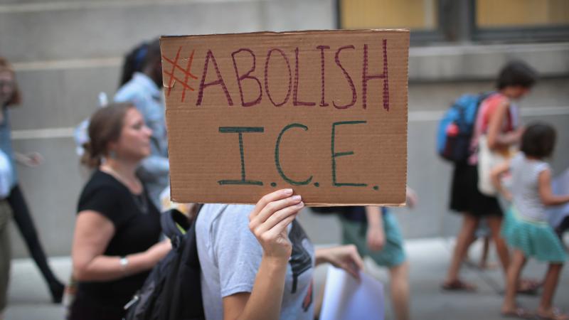 With some Democrats calling to abolish Immigration and Customs Enforcement, congressional negotiators want to cap the number of the agency's detention beds. With some Democrats calling to abolish Immigration and Customs Enforcement, congressional negotiators want to cap the number of the agency's detention beds.