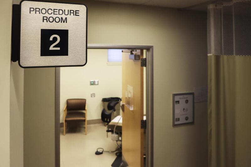 A procedure room at Planned Parenthood in Meridian, Idaho, one of the few clinics in the state to offer abortions. Access to abortion is about to become even less available in the state as a six-week ban became law. A procedure room at Planned Parenthood in Meridian, Idaho, one of the few clinics in the state to offer abortions. Access to abortion is about to become even less available in the state as a six-week ban became law.
