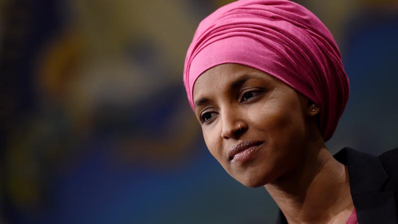 Rep. Ilhan Omar, D-Minn., attends a press conference on Feb. 26 on Capitol Hill. Omar tells NPR the progressive left "has moved the needle on the national conversation" surrounding certain policies. Rep. Ilhan Omar, D-Minn., attends a press conference on Feb. 26 on Capitol Hill. Omar tells NPR the progressive left "has moved the needle on the national conversation" surrounding certain policies.