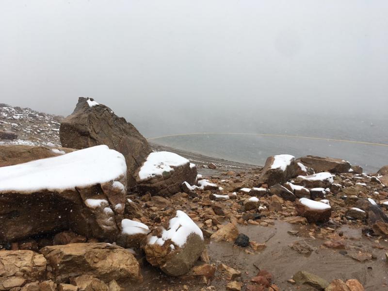 On Tuesday, snow fell on parts of Colorado – including Horsetooth Reservoir, near Fort Collins. On Sunday, it was around 100 degrees in Fort Collins. On Tuesday, snow fell on parts of Colorado – including Horsetooth Reservoir, near Fort Collins. On Sunday, it was around 100 degrees in Fort Collins.