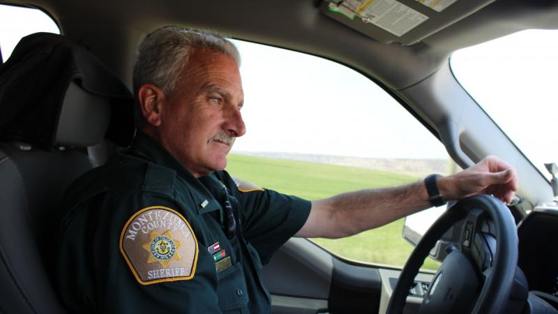 Sheriff's Deputy Dave Huhn's job has become more important after a series of hot, dry summers have made farmers more desperate for water, and more willing to steal it or go to battle over it. Sheriff's Deputy Dave Huhn's job has become more important after a series of hot, dry summers have made farmers more desperate for water, and more willing to steal it or go to battle over it.