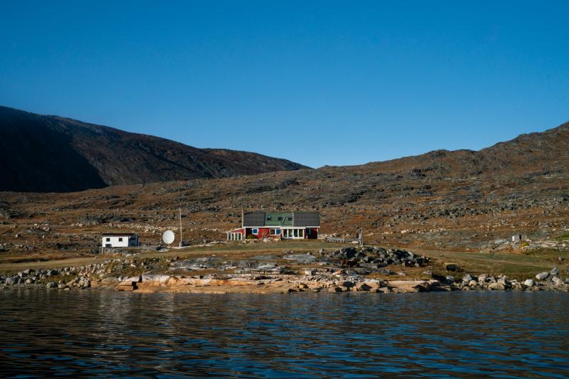 The Nielsens' sheep farm sits on the edge of a fjord in southern Greenland. The family has owned and run the farm since 1972. The Nielsens' sheep farm sits on the edge of a fjord in southern Greenland. The family has owned and run the farm since 1972.