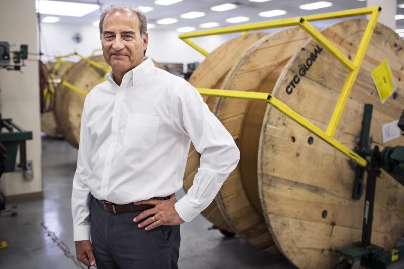 Marv Sepe is the chief operating officer of CTC Global in Irvine, Calif. The company manufactures high-capacity conductors for transmission lines. Marv Sepe is the chief operating officer of CTC Global in Irvine, Calif. The company manufactures high-capacity conductors for transmission lines.