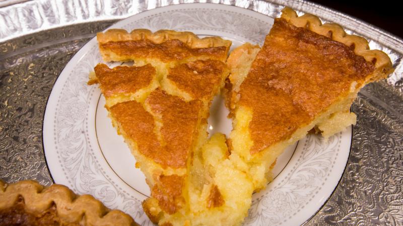 Though the filling is not actually totally transparent, the name of the pie has stuck around since it first appeared in Kentucky newspapers in the 1890s. Though the filling is not actually totally transparent, the name of the pie has stuck around since it first appeared in Kentucky newspapers in the 1890s.
