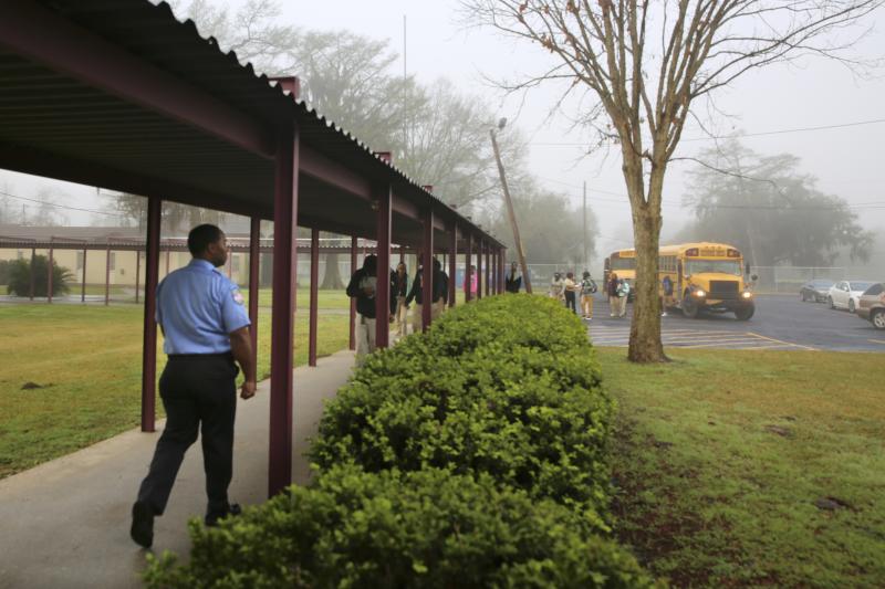 Students arrive at CLA. More than half end up here after being expelled from other schools, usually for fighting, weapons or drugs. Students arrive at CLA. More than half end up here after being expelled from other schools, usually for fighting, weapons or drugs.