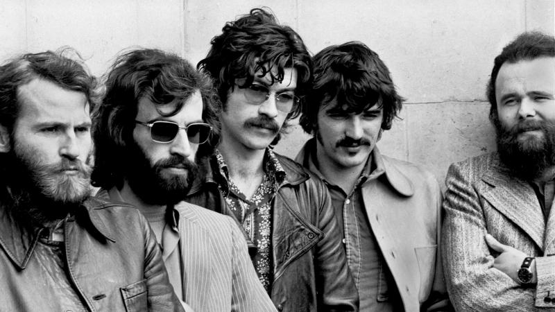 The Band in London, June 1971. From left: Levon Helm, Richard Manuel, Robbie Robertson, Rick Danko and Garth Hudson. The Band in London, June 1971. From left: Levon Helm, Richard Manuel, Robbie Robertson, Rick Danko and Garth Hudson.