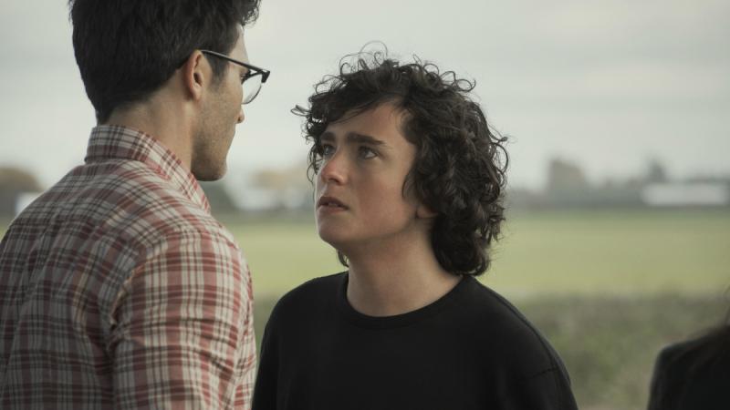 Clark Kent has a tense moment with his son Jordan in the CW's new Superman & Lois. Clark Kent has a tense moment with his son Jordan in the CW's new Superman & Lois.