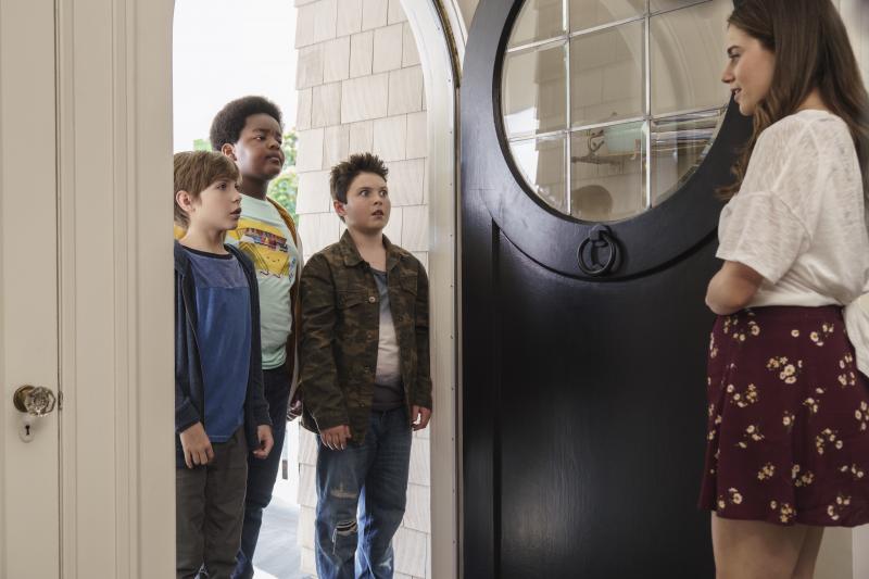 Good Boys is a raunch-filled, F-bomb-laden, almost-coming-of-age comedy directed by Gene Stupnitsky and produced by (shocker) Seth Rogen. Good Boys is a raunch-filled, F-bomb-laden, almost-coming-of-age comedy directed by Gene Stupnitsky and produced by (shocker) Seth Rogen.