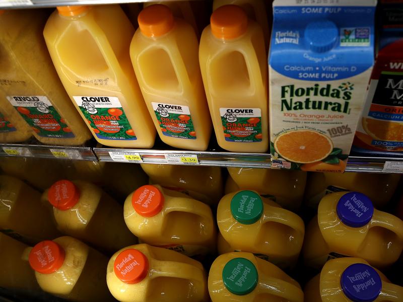 Orange juice is among the U.S. products that may be subject to retaliatory tariffs by the European Union. Orange juice is among the U.S. products that may be subject to retaliatory tariffs by the European Union.