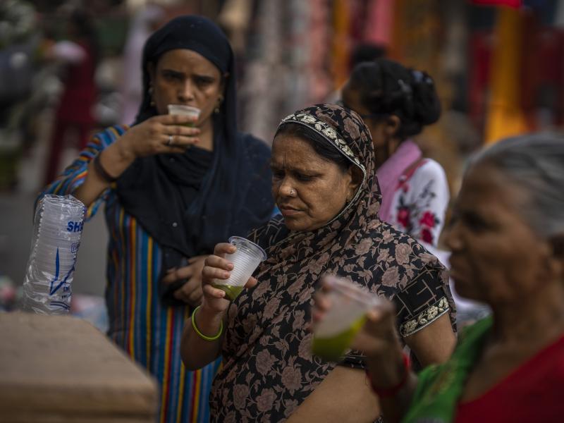 Shoppers drink juice in plastic cups at a market in New Delhi, on Wednesday. India banned some single-use or disposable plastic products Friday as part of a longer plan to phase out the ubiquitous material in the nation of nearly 1.4 billion. Shoppers drink juice in plastic cups at a market in New Delhi, on Wednesday. India banned some single-use or disposable plastic products Friday as part of a longer plan to phase out the ubiquitous material in the nation of nearly 1.4 billion.