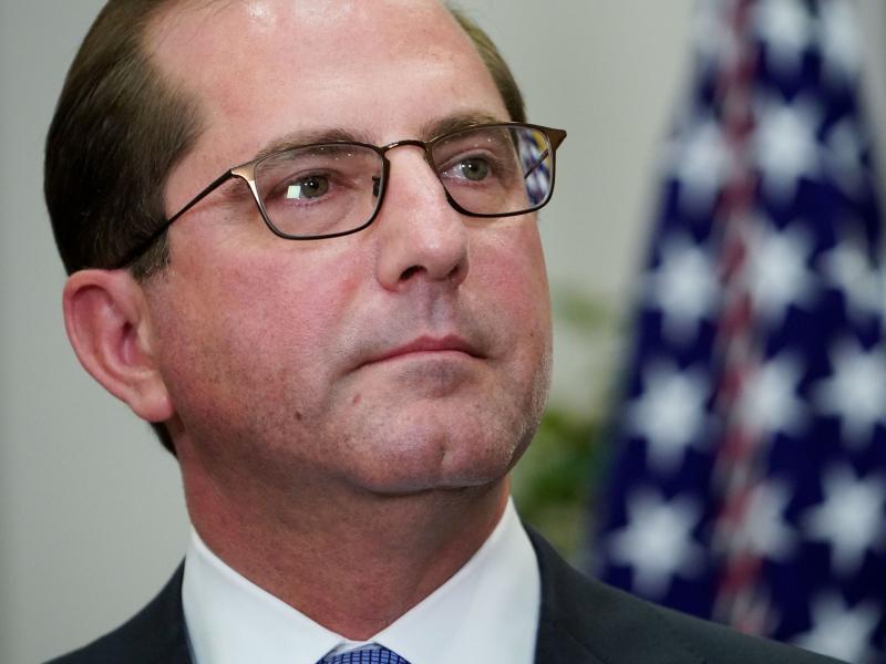Health and Human Services Secretary Alex Azar announced federal approval for changes to Indiana's Medicaid program Friday in Indianapolis. Health and Human Services Secretary Alex Azar announced federal approval for changes to Indiana's Medicaid program Friday in Indianapolis.