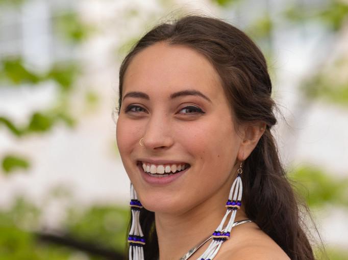 Ruth Miller is among a group of young Indigenous activists who have come to add their voice to COP26. Ruth Miller is among a group of young Indigenous activists who have come to add their voice to COP26.