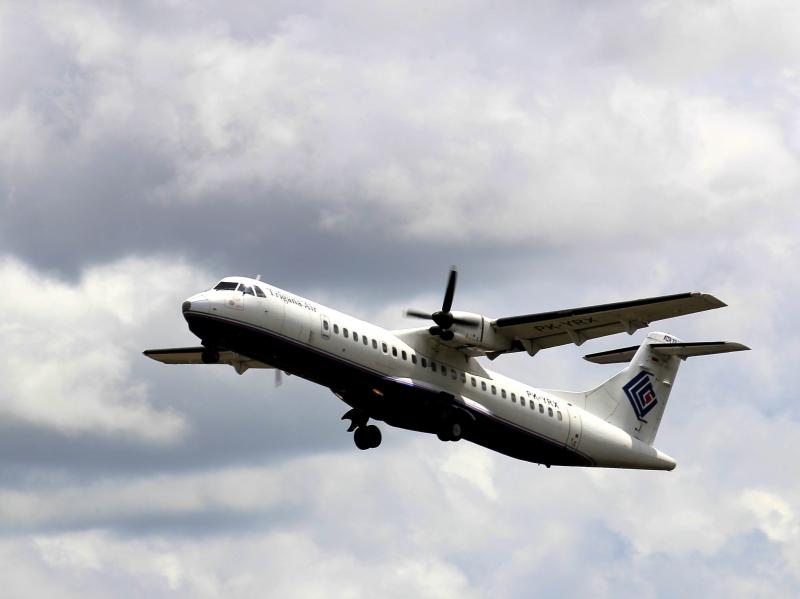 A Trigana Air ATR-42 similar to the one missing in Indonesia's easternmost Papua province. A Trigana Air ATR-42 similar to the one missing in Indonesia's easternmost Papua province.