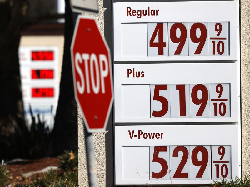 Consumer prices — including gas — are surging at their highest annual pace in around 40 years. Consumer prices — including gas — are surging at their highest annual pace in around 40 years.