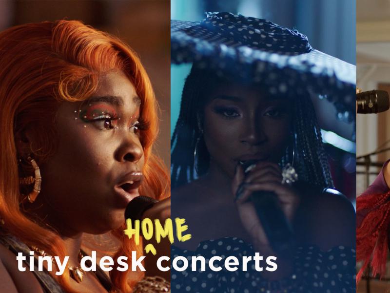 B.K. Habermehl, Nnena and TeaMarrr perform a Tiny Desk (home) concert. B.K. Habermehl, Nnena and TeaMarrr perform a Tiny Desk (home) concert.