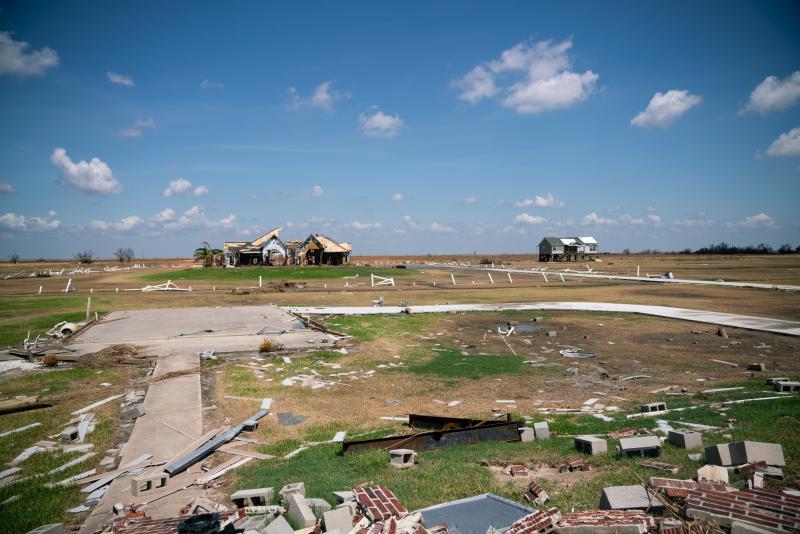 A new report finds FEMA is not effectively allocating money for homes that repeatedly flood. More than 100 homes in Cameron Parish, La., have flooded multiple times according to FEMA data. A new report finds FEMA is not effectively allocating money for homes that repeatedly flood. More than 100 homes in Cameron Parish, La., have flooded multiple times according to FEMA data.