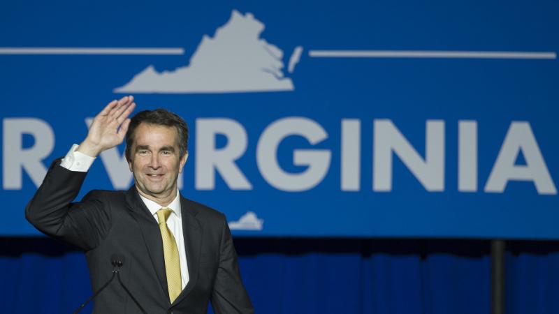 Democrat Ralph Northam celebrates his election as governor of Virginia on Nov. 7. Members of both parties are wondering what that race and other recent success for Democrats will mean for the 2018 midterms. Democrat Ralph Northam celebrates his election as governor of Virginia on Nov. 7. Members of both parties are wondering what that race and other recent success for Democrats will mean for the 2018 midterms.