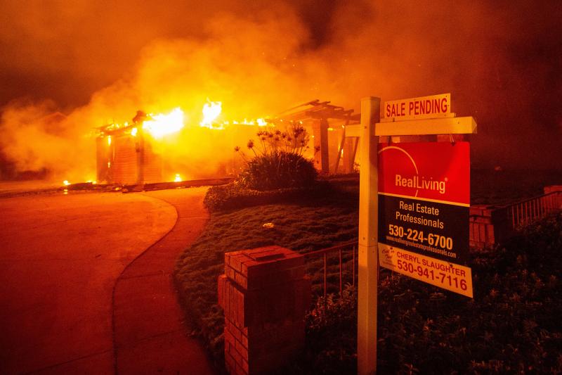 Wildfires are causing billions in damage every year and yet many homebuyers have little idea whether their house is at risk. Wildfires are causing billions in damage every year and yet many homebuyers have little idea whether their house is at risk.
