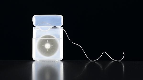 The next time your hygienist inquires how often you floss, flash those sparkling teeth and reply, "All the time!" The next time your hygienist inquires how often you floss, flash those sparkling teeth and reply, "All the time!"
