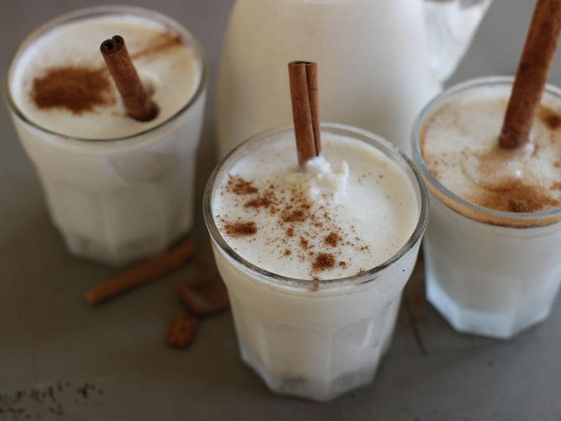 Puerto Rican coquito is traditionally made with a blend of coconut milk, rum and cinammon. The creamy, boozy rum punch is a holiday favorite to sip and to share this time of year. Puerto Rican coquito is traditionally made with a blend of coconut milk, rum and cinammon. The creamy, boozy rum punch is a holiday favorite to sip and to share this time of year.