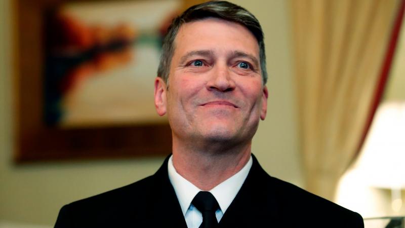 U.S. Navy Rear Adm. Ronny Jackson, M.D., before a meeting on Capitol Hill in Washington, D.C., earlier this month. Jackson, who abandoned his nomination to be secretary of Veterans Affairs amid numerous allegations, will not return to the job of President U.S. Navy Rear Adm. Ronny Jackson, M.D., before a meeting on Capitol Hill in Washington, D.C., earlier this month. Jackson, who abandoned his nomination to be secretary of Veterans Affairs amid numerous allegations, will not return to the job of President