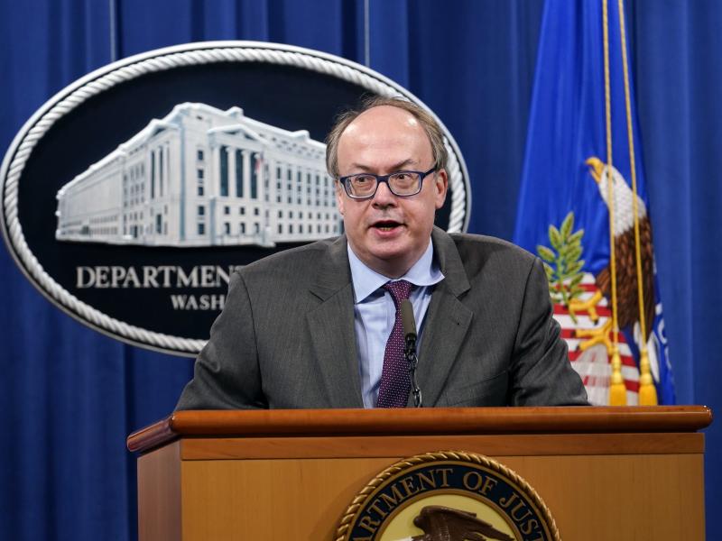 Former Department of Justice official Jeff Clark speaks during a news conference on Sept. 14, 2020. The House select committee investigating the Jan. 6 riot at the U.S. Capitol has issued a subpoena for Clark. Former Department of Justice official Jeff Clark speaks during a news conference on Sept. 14, 2020. The House select committee investigating the Jan. 6 riot at the U.S. Capitol has issued a subpoena for Clark.