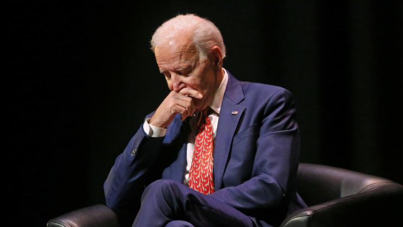 Former Vice President Joe Biden pauses as he speaks at the University of Utah in December. Allegations of inappropriate contact with women are putting Biden's potential campaign hopes in jeopardy. Former Vice President Joe Biden pauses as he speaks at the University of Utah in December. Allegations of inappropriate contact with women are putting Biden's potential campaign hopes in jeopardy.