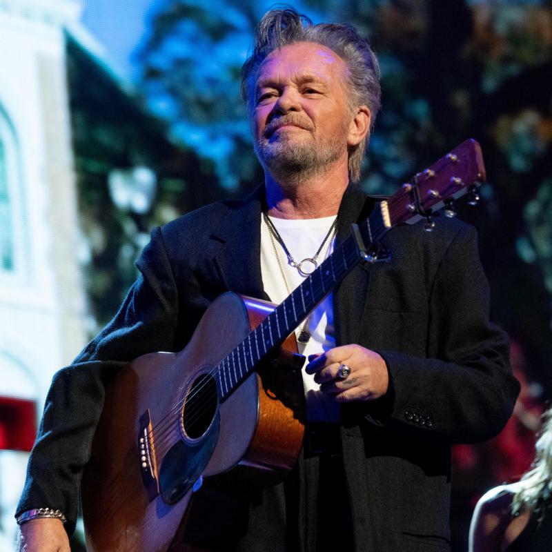 John Mellencamp performs during the Farm Aid 2021 music festival at the Xfinity Theatre on Sept. 25, 2021 in Hartford, Conn. John Mellencamp performs during the Farm Aid 2021 music festival at the Xfinity Theatre on Sept. 25, 2021 in Hartford, Conn.