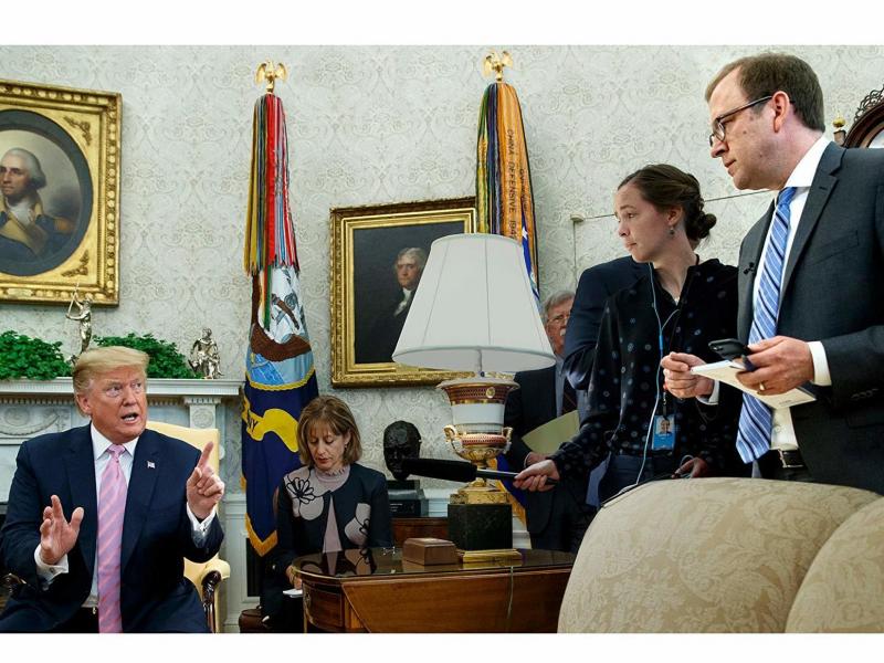 Front Row at the Trump Show, by Jonathan Karl Front Row at the Trump Show, by Jonathan Karl