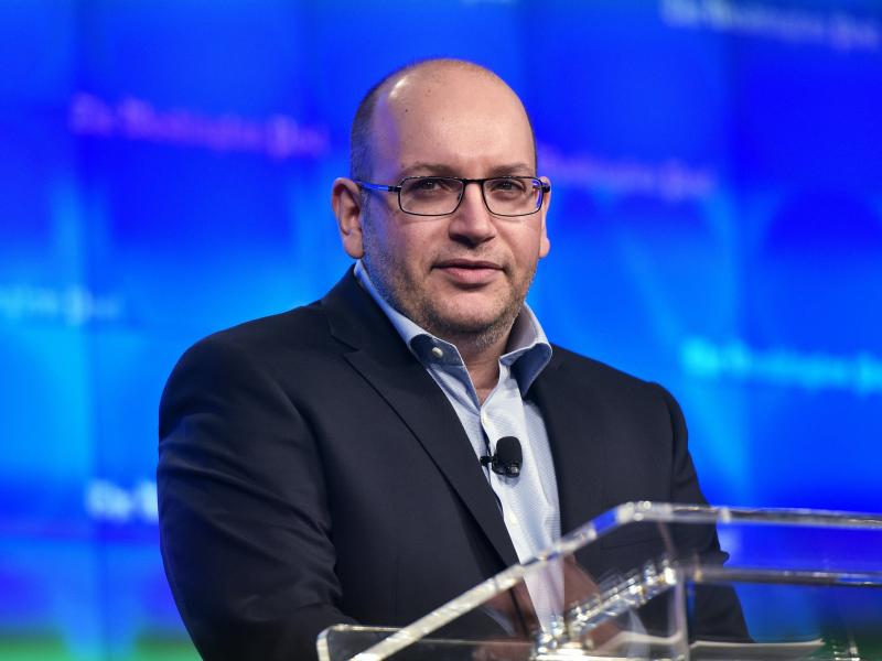 Jason Rezaian speaks during the inauguration of the Washington Post headquarters on Jan. 28, 2016. Jason Rezaian speaks during the inauguration of the Washington Post headquarters on Jan. 28, 2016.
