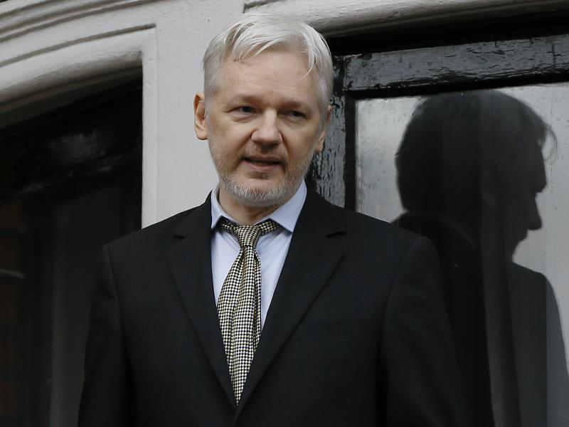 WikiLeaks founder Julian Assange, speaking here in 2016, is reportedly considering testifying before U.S. lawmakers. WikiLeaks founder Julian Assange, speaking here in 2016, is reportedly considering testifying before U.S. lawmakers.