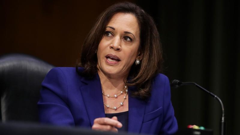 California Sen. Kamala Harris topped a recent survey asking respondents for their preferred running mate for Joe Biden. California Sen. Kamala Harris topped a recent survey asking respondents for their preferred running mate for Joe Biden.